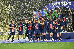 开云体育在线-巴黎对阵热刺的欧超杯，将是法国球队首次在欧战决赛踢英格兰球队